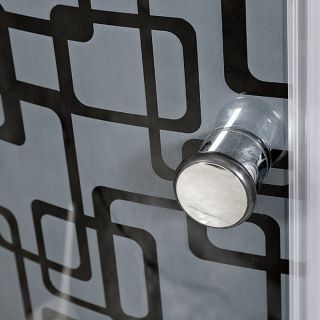 Душевая кабина Deto BМ4590 LED BLACK 90х90х220 см